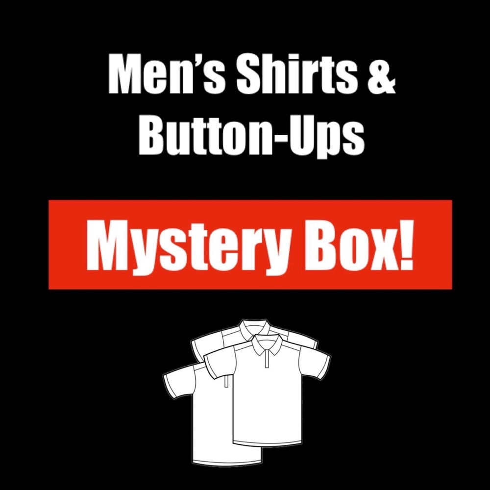 Men’s Shirts & Button-ups Mystery Box